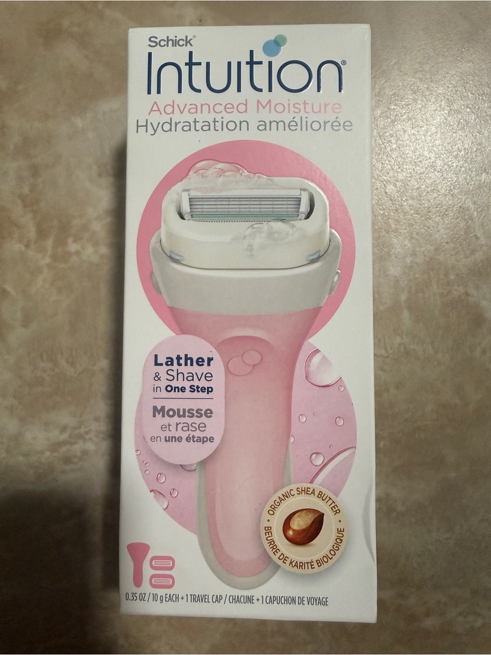 Schick Intuition Advanced Moisture Pink Women's Razor